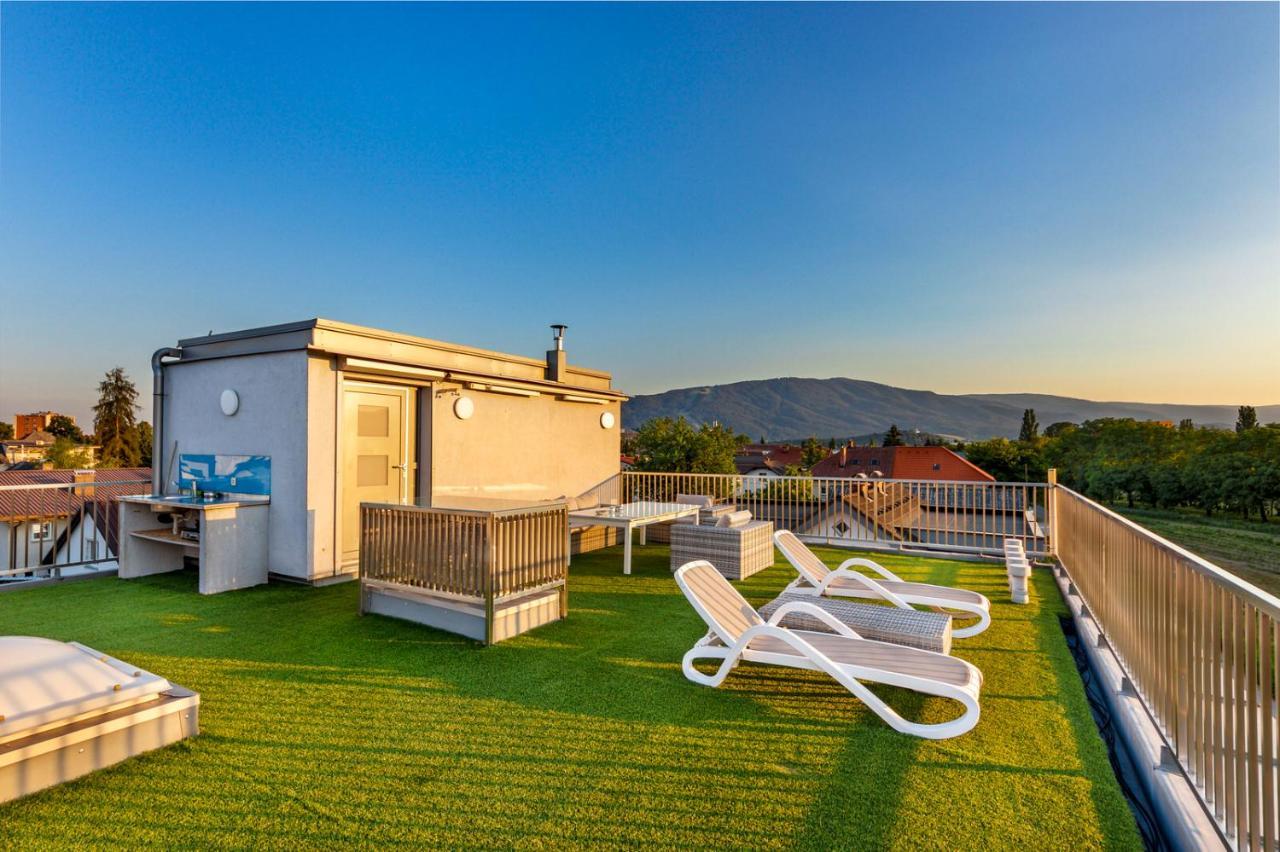 Contemporary Apartment With Rooftop Terrace In Maribor Luaran gambar
